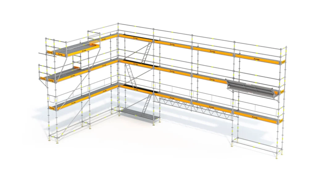 renta de andamios multidireccionales 